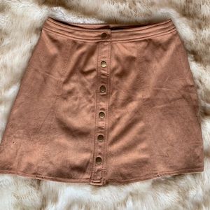 Soprano suede skirt